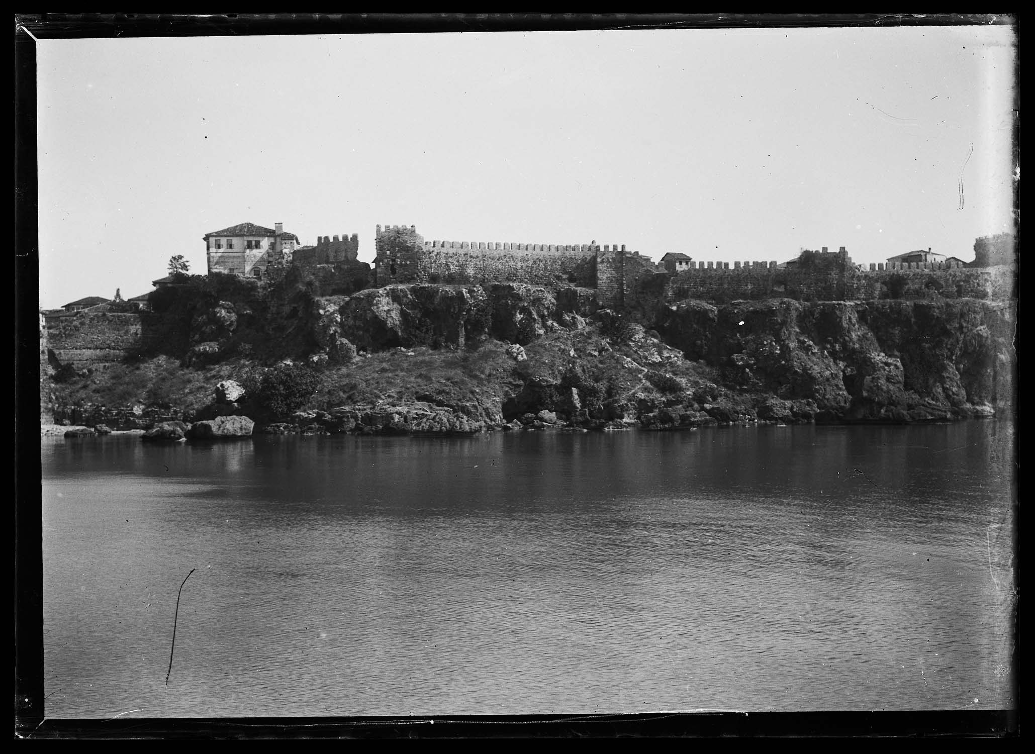 Remparts vus depuis la mer